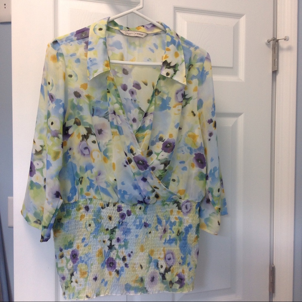 Avenue floral blouse