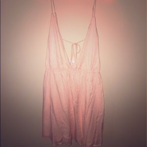 Light pink Toni mini skater dress with tags