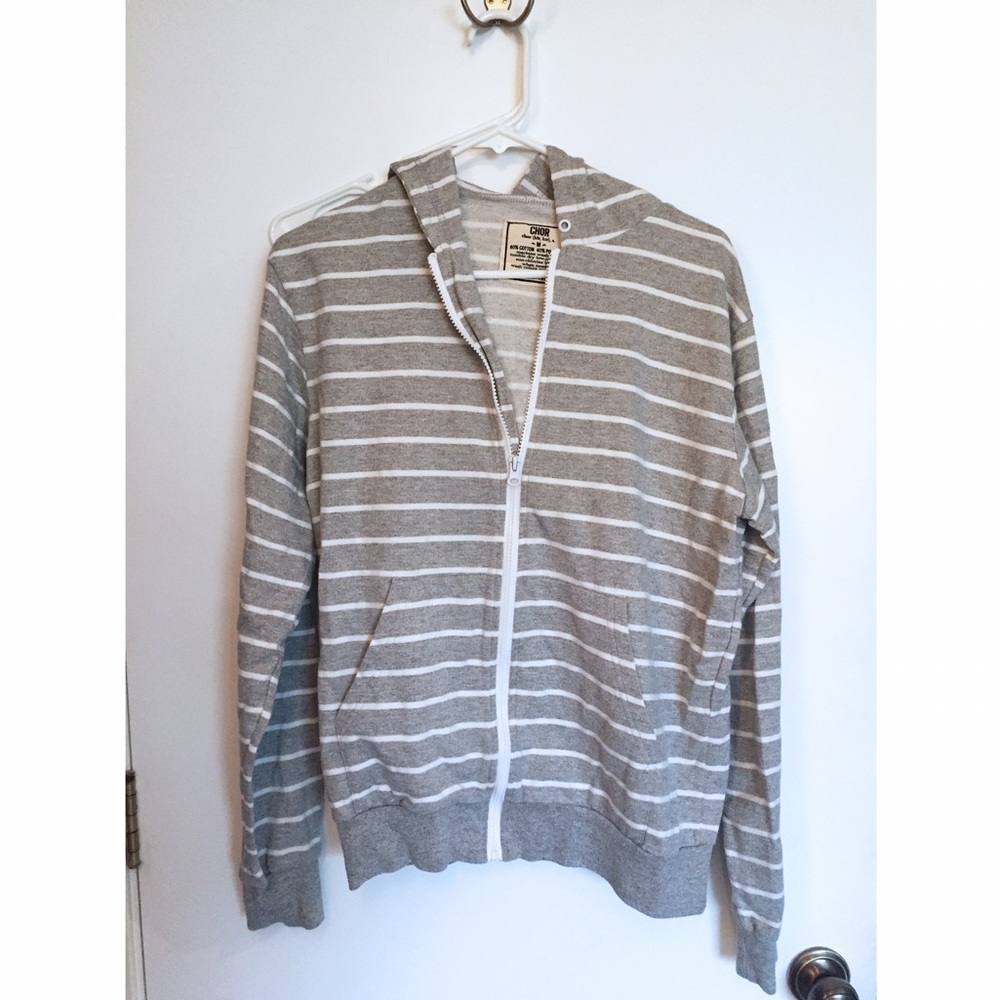 Chor zip up men's hoodie