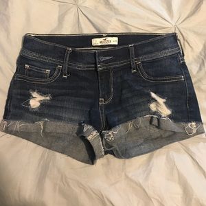 Hollister jean shorts