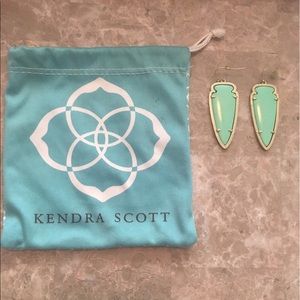 Kendra Scott Skylar earrings in Mint