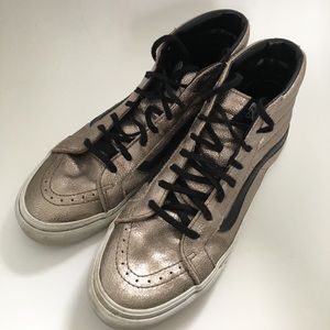 Vans High Top SK-8 metallic pewter