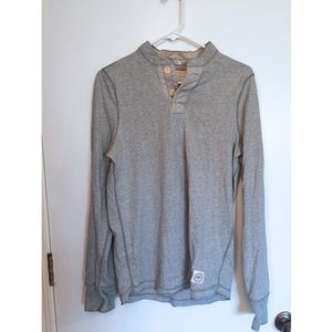 Abercrombie & Fitch light grey sweater, men's
