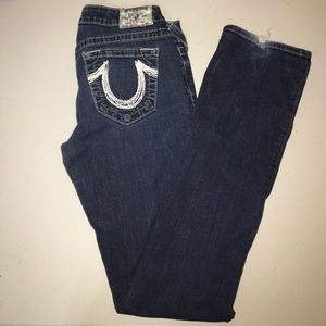 True Religion Size 29 Straight Leg Jeans