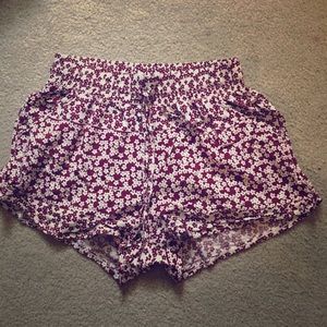 Flower shorts