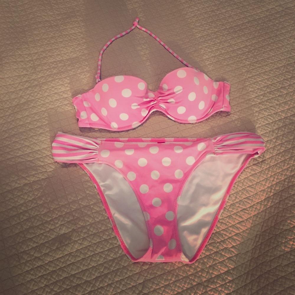 VS Pink Polkadot Bikini