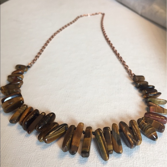 Tiger's Eye handmade necklace  🐯 - Picture 1 of 3