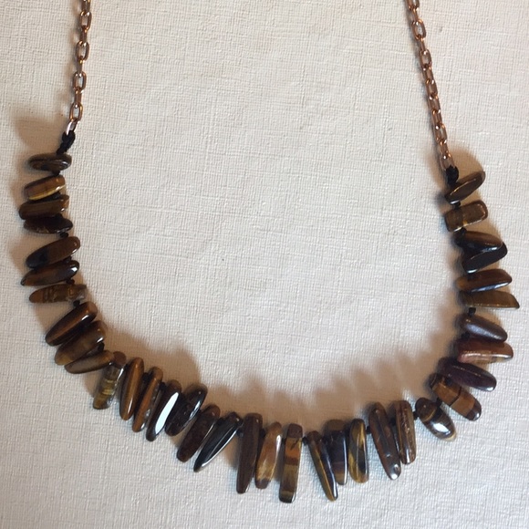 Tiger's Eye handmade necklace  🐯 - Picture 2 of 3