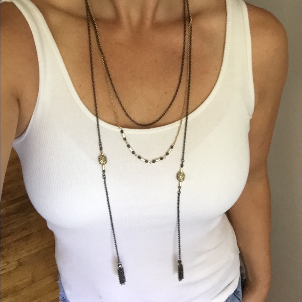 Layered necklace