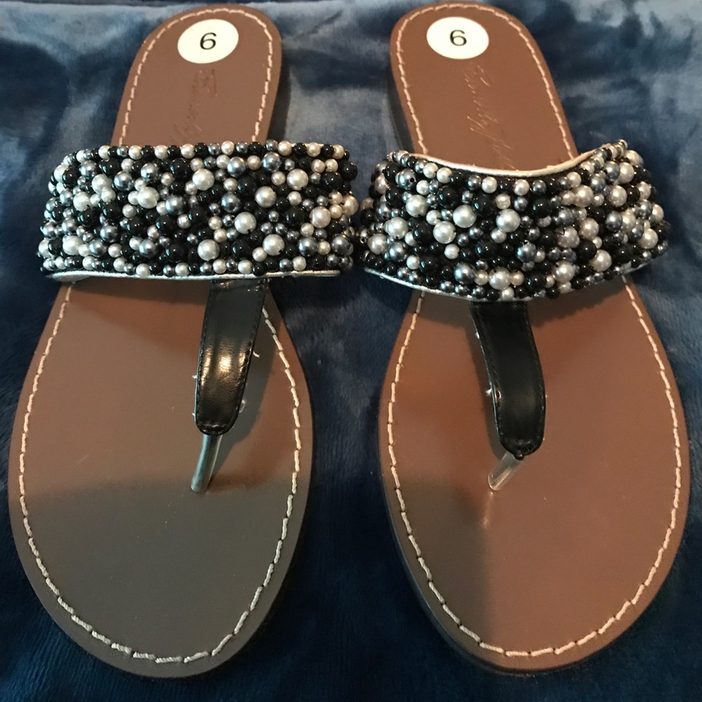 Designer flip flops