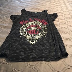 Maurices rock 'n' roll party top.