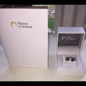 Sterling Silver History of Ireland ring