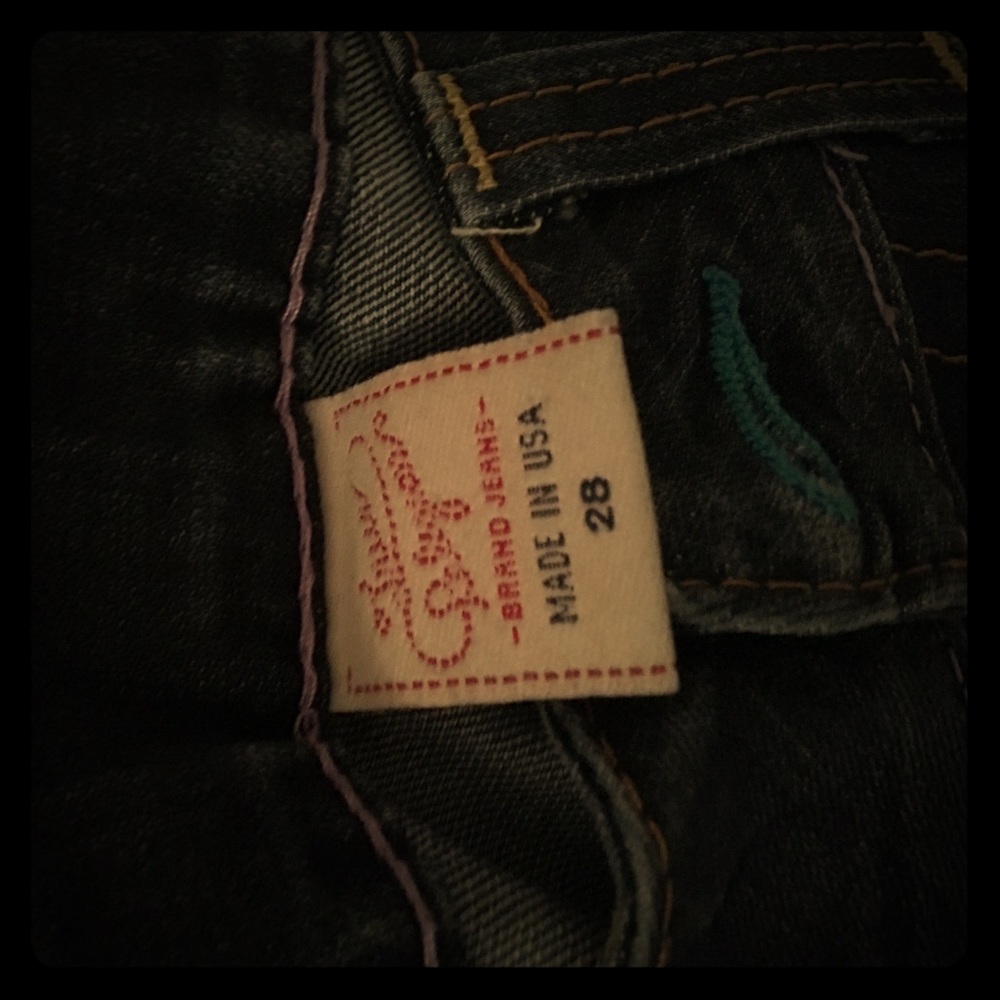Size 28 True religion jeans / like New!