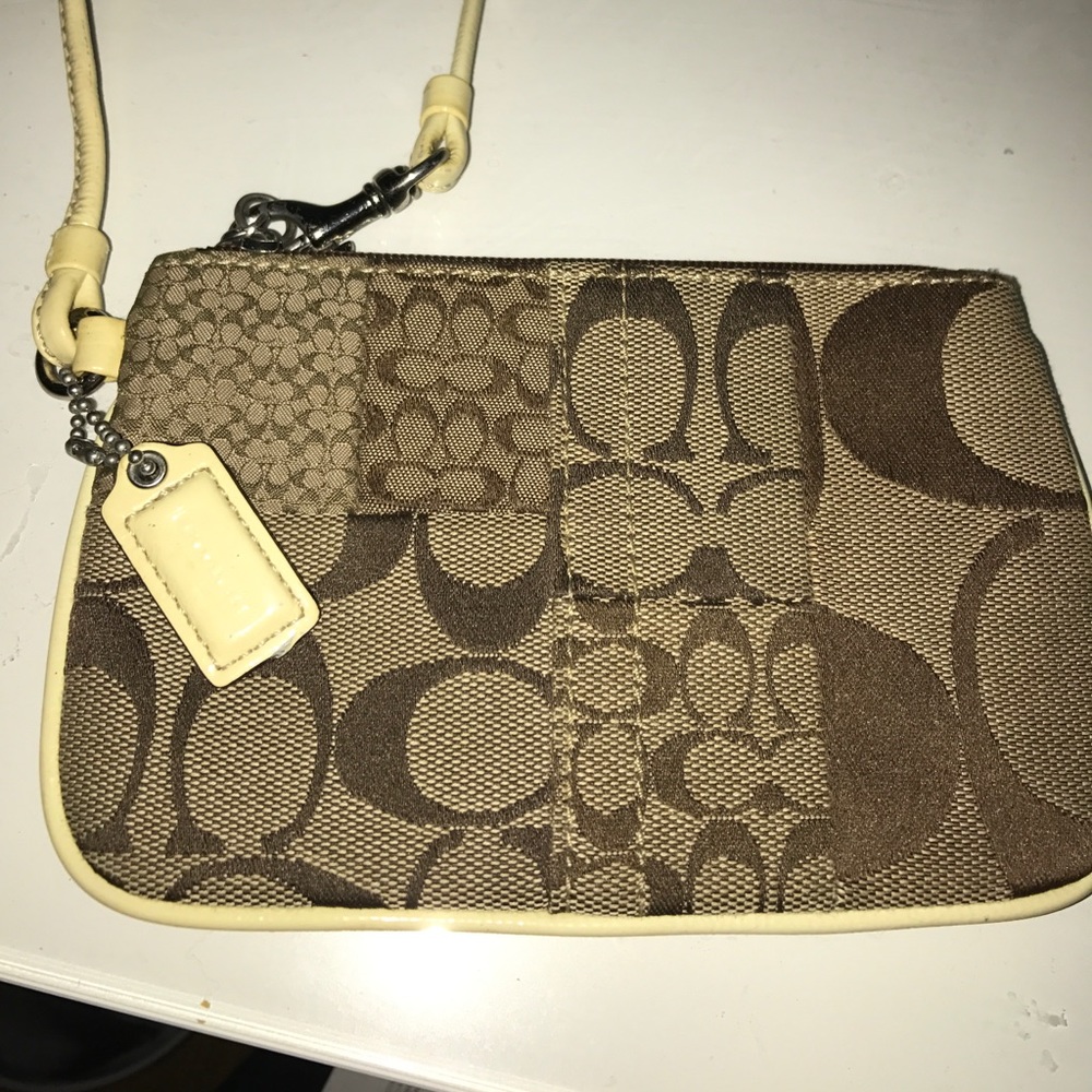 Coach wristlet