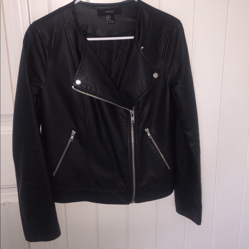 Leather jacket