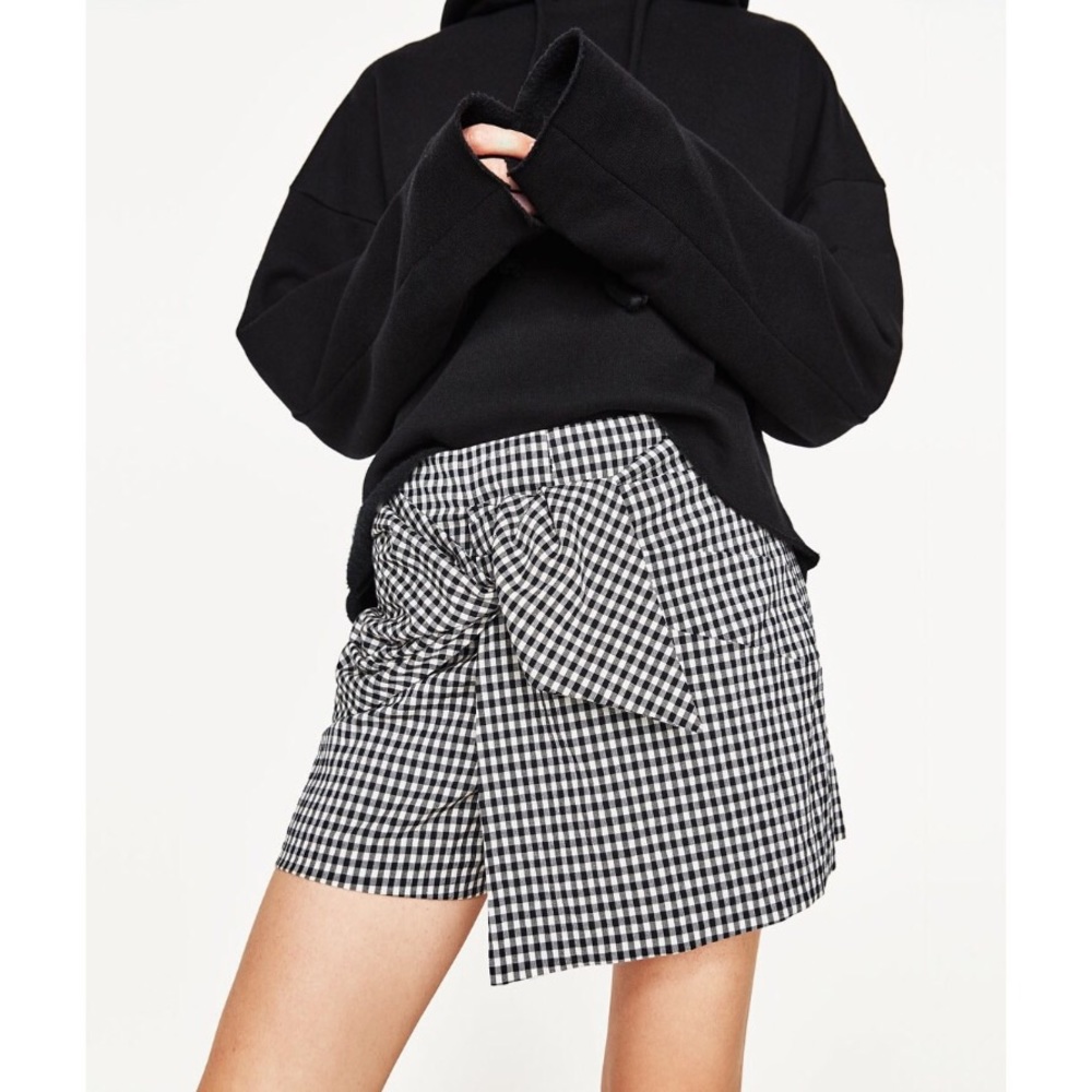 Zara Fine Bermuda Check ⚡️