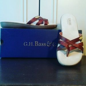 Dark Brown Classic Sandals/ 6.5