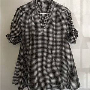 Checkered blouse