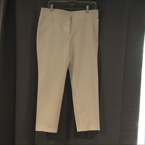 Ann Taylor Carnegie crop pants