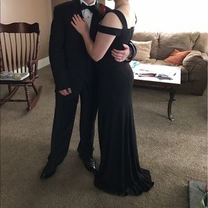 Sexy Black Prom Dress