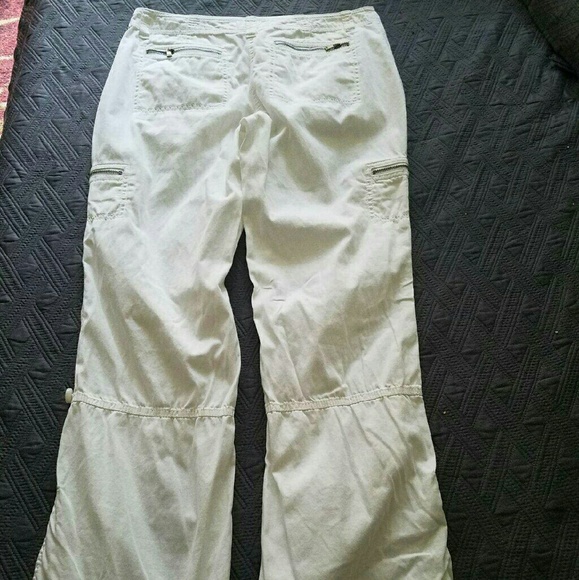 Michael  cors white zip summer  pants weekend sale - Picture 2 of 7