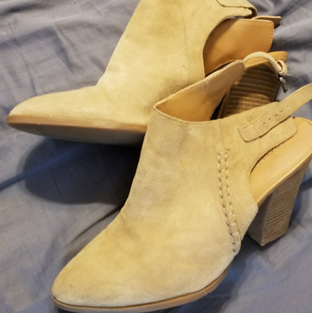 Franco Sarto Tan Booties