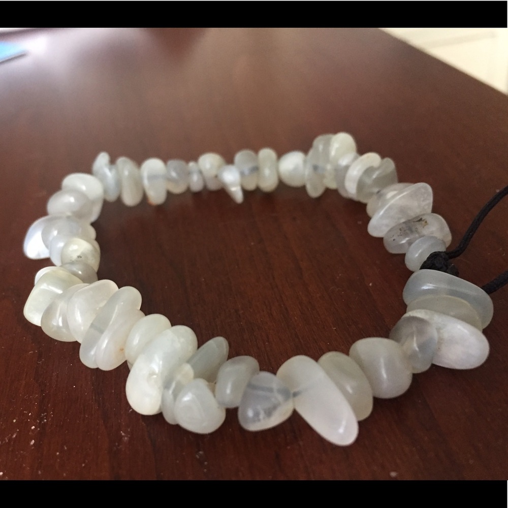 Mother of pearl Shambala bracelet