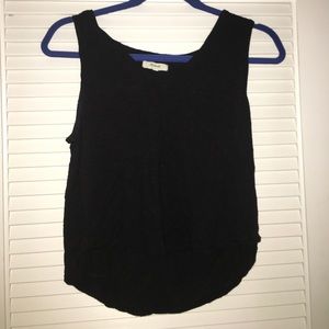 Madewell black tank. Classic!