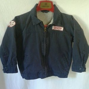 Oshkosh little boys Jean Road crew jacket