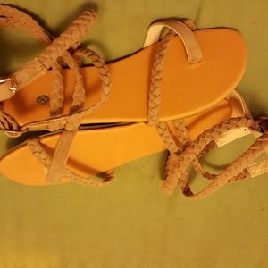 Very Chic Strappy Sandels size 9 1/2 And a size 10