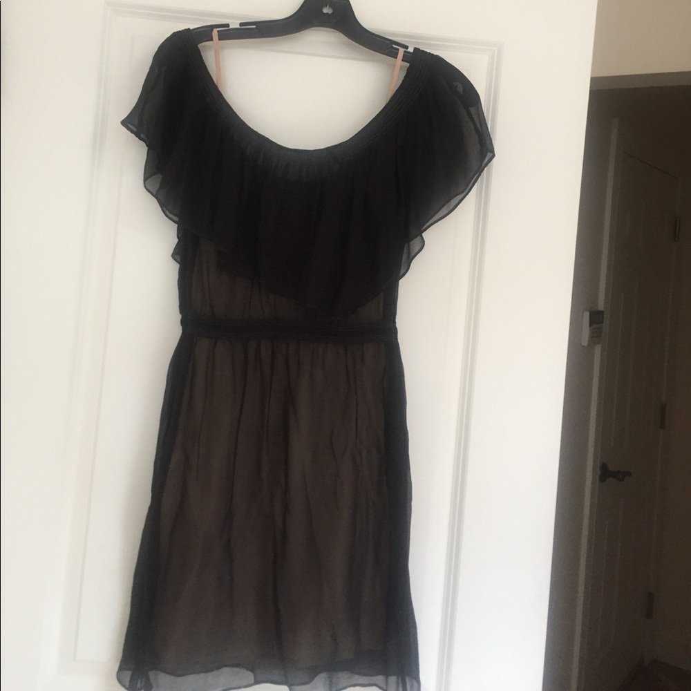 VENA CAVA for Aqua   chiffon ruffle dress small