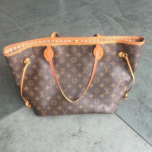 LOUIS VUTTON Never Full MM Monogram