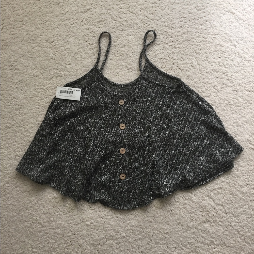 Knit tank top
