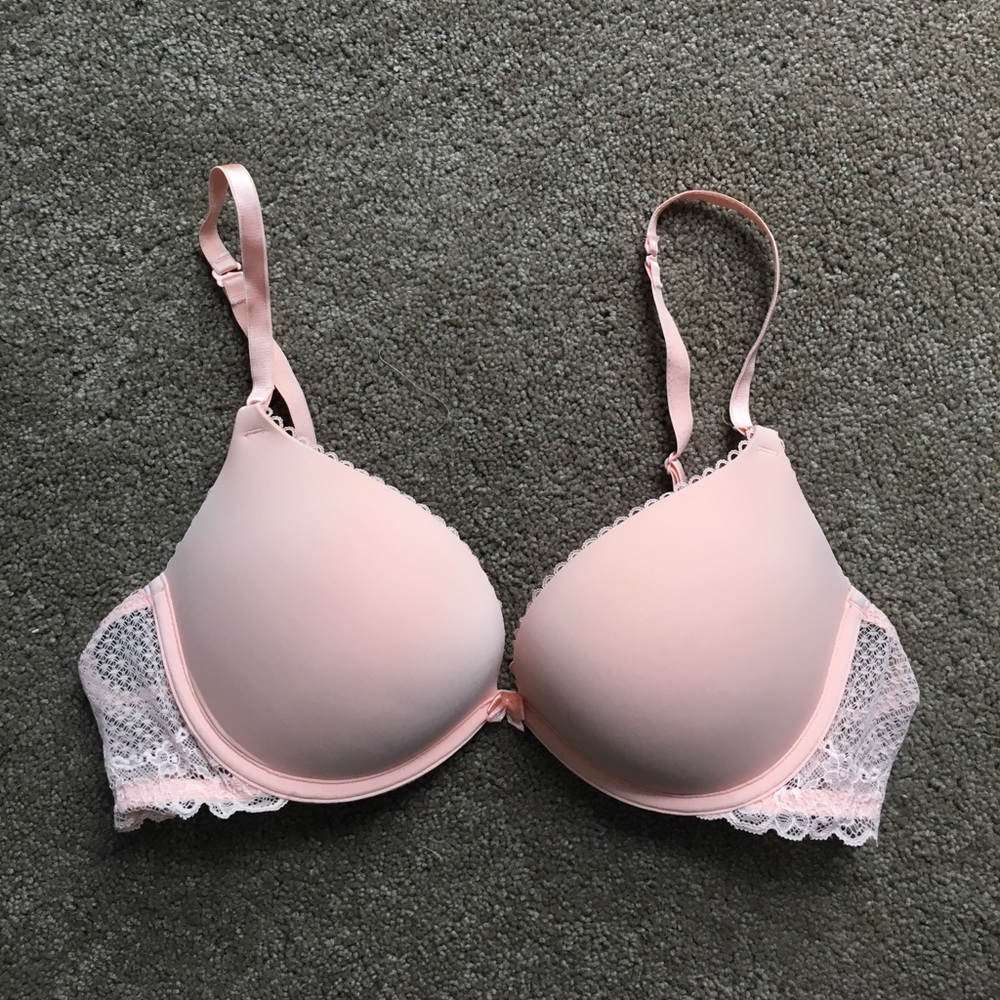 Peach Push-up Bra