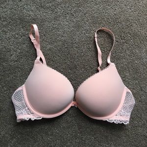 Peach Push-up Bra
