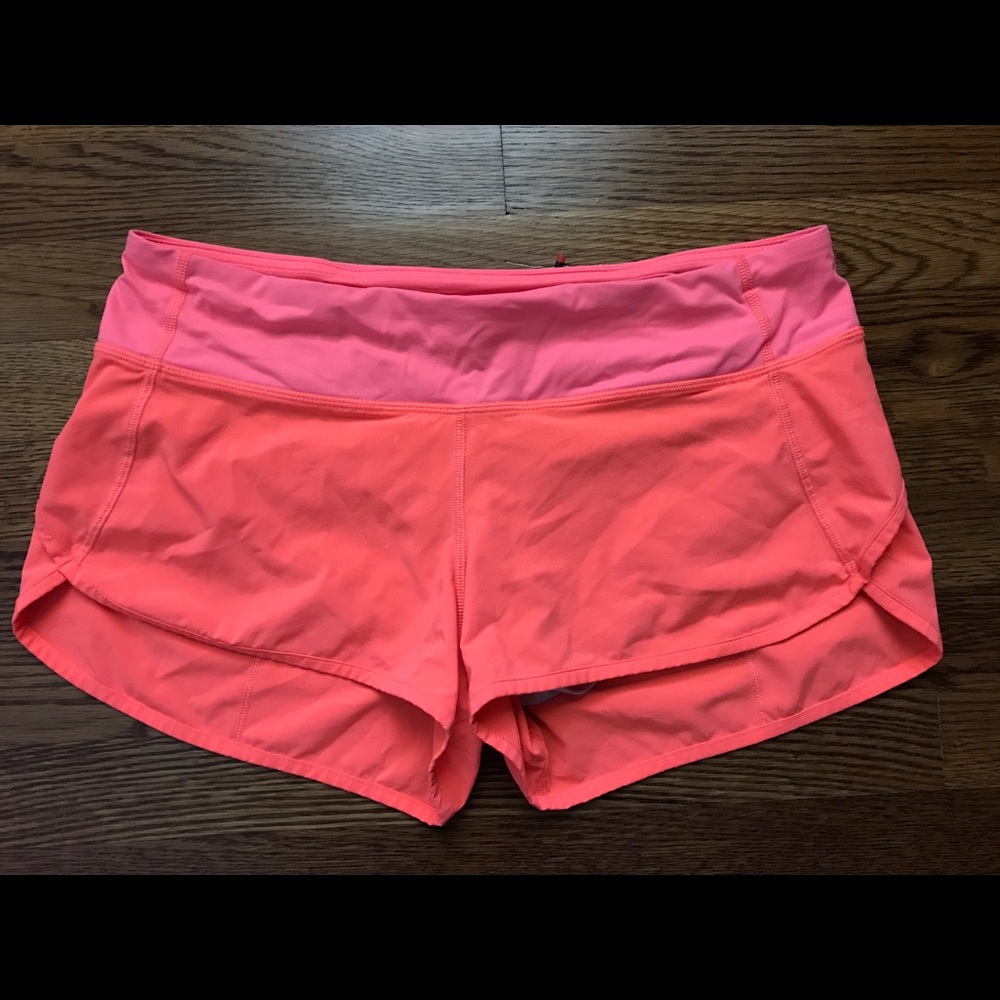 Lululemon speed shorts