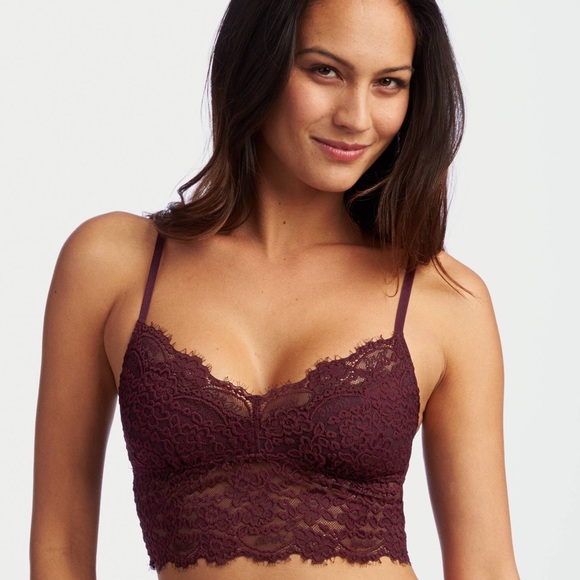 bralette maroon