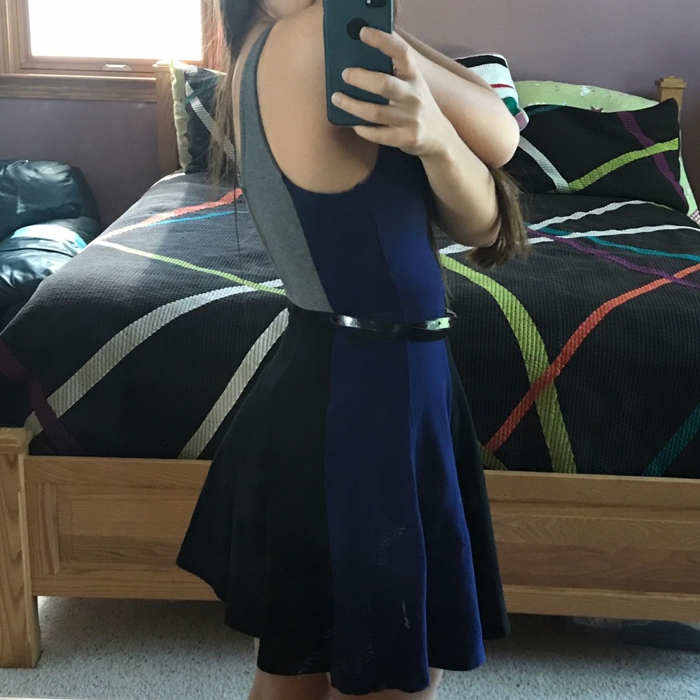 Sleeveless skater dress