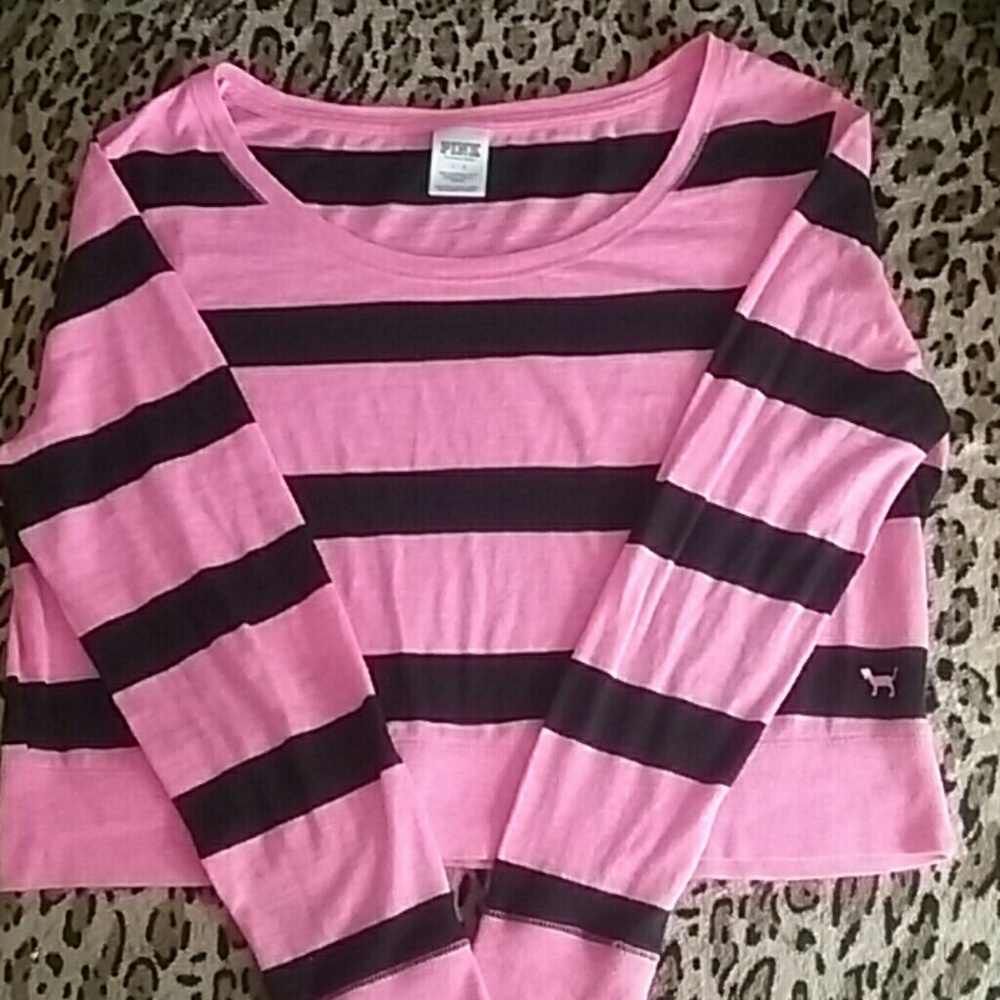 Pink long sleeve shirt