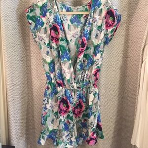 Charlotte Russe Colorful Romper