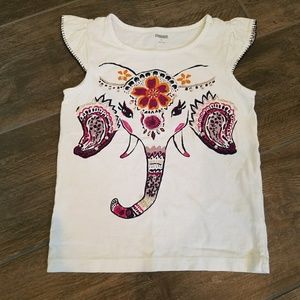 Cute elephant shirt for girls