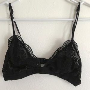 Black Lace Bralette