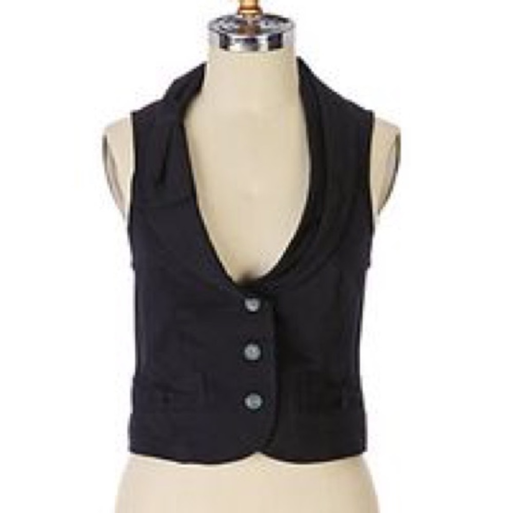 ✨Anthropologie Ett Twa BarbershopHarmony Vest Navy