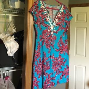 Lilly Pulitzer t-shirt dress, v-neck