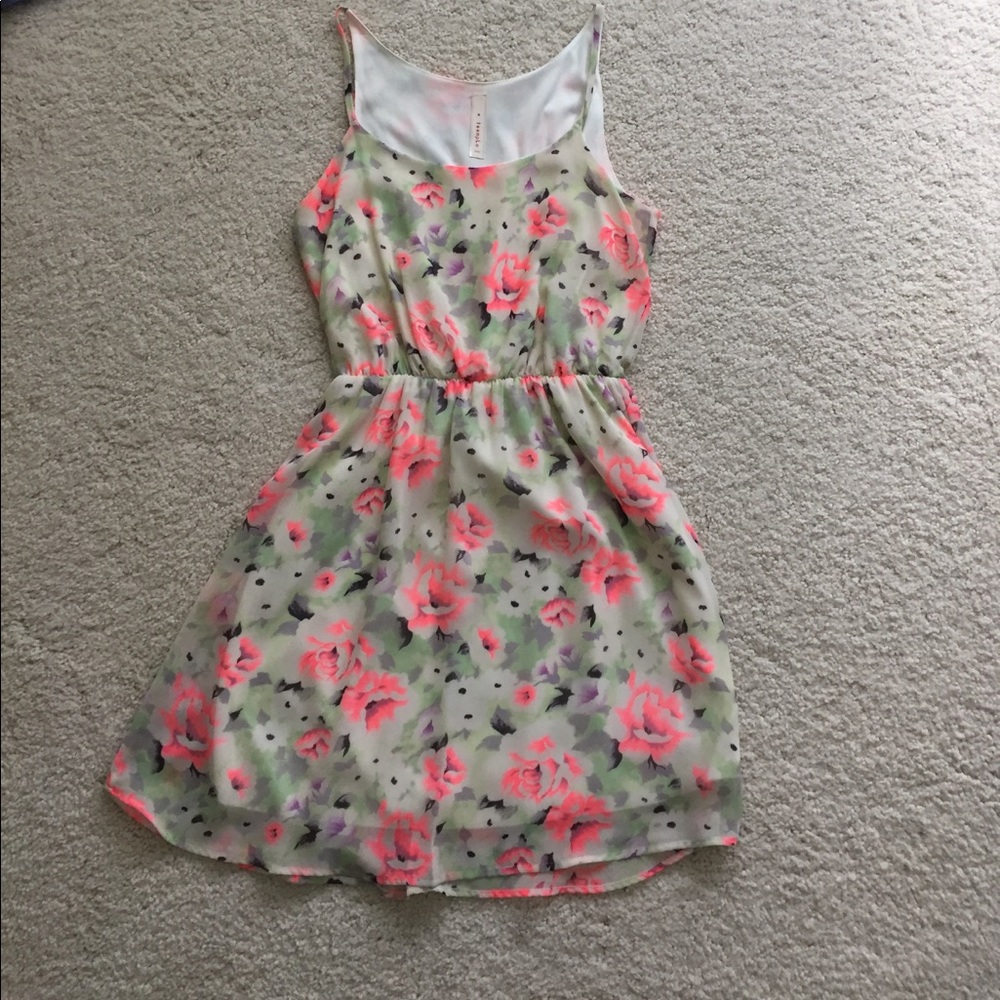 Beautiful and bright floral dress