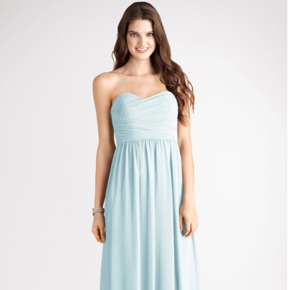 Donna Morgan Stephanie Dress in Beach Glass. Sz 10