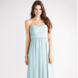 Donna Morgan Stephanie Dress in Beach Glass. Sz 10