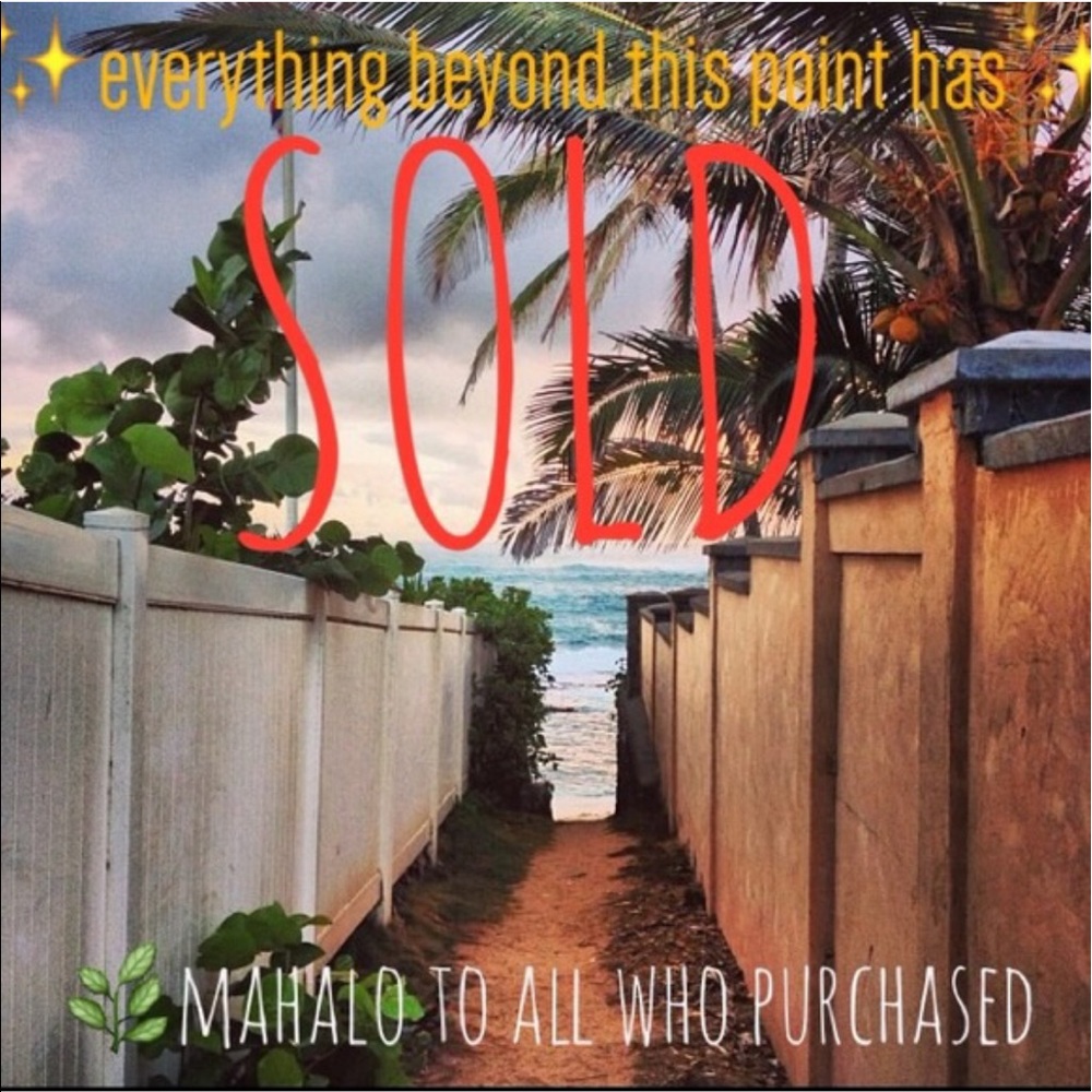 🌸Mahalo to all who purchased