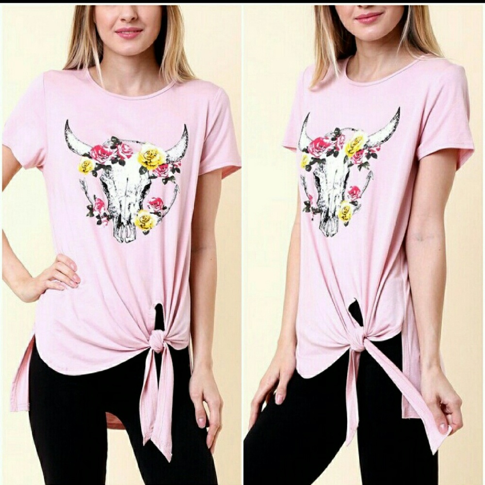 ☆LAST ONE☆Cattle Head Knot Top