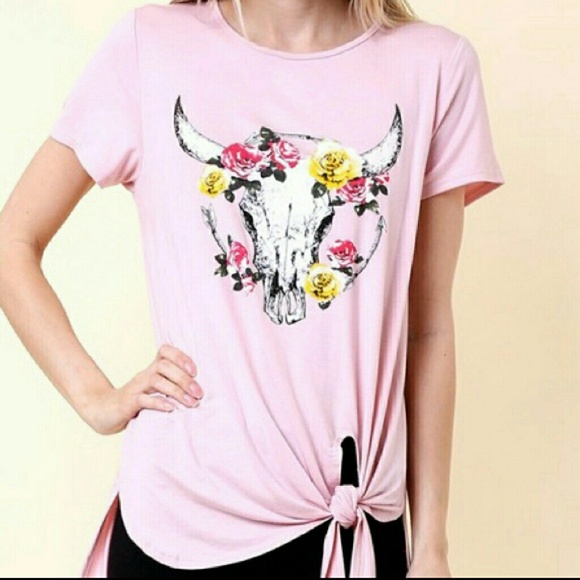 ☆LAST ONE☆Cattle Head Knot Top - Picture 2 of 3